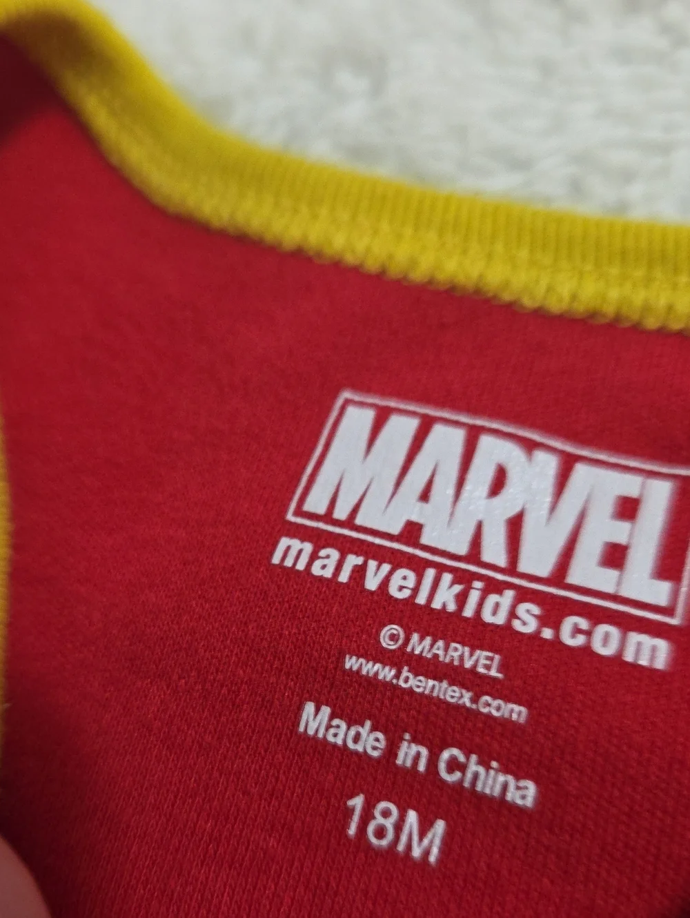 MARVEL IRON MAN ONESIE